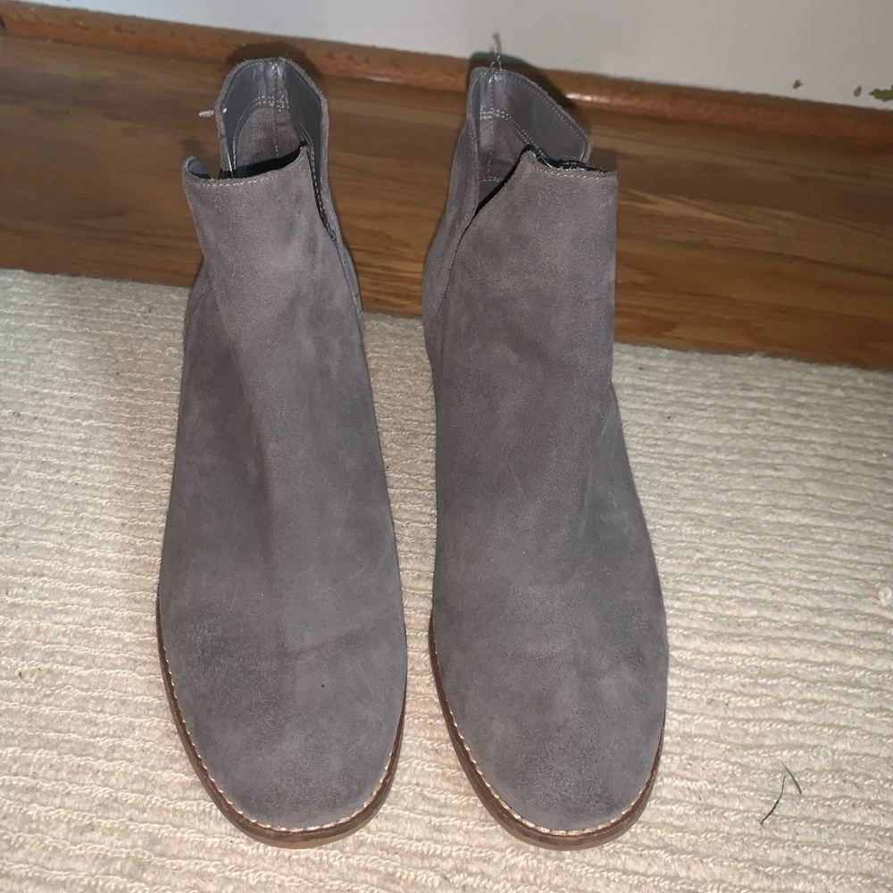 Gray Ankle booties
